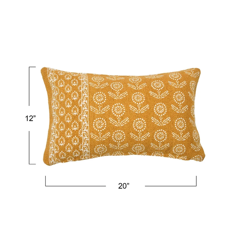 Hello Honey® 20'' Floral Fields Lumbar Pillow Cover