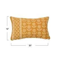 Hello Honey® 20'' Floral Fields Lumbar Pillow Cover