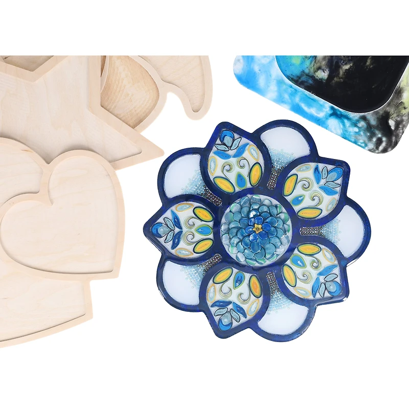 Leisure Arts® 11" Boat Welled Wood Surface