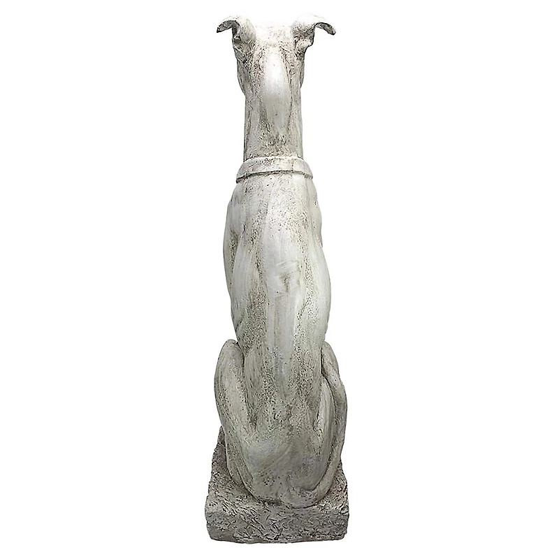 Design Toscano 30" Art Deco Whippet Greyhound Sentinel Dog Statue