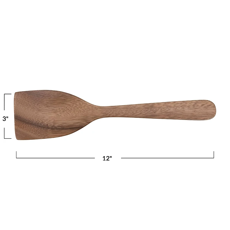 Hello Honey® Hand-Carved Acacia Wood Spatula