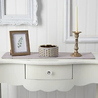 3.5" Regal Stone Hobnail Planter with Gold Accents