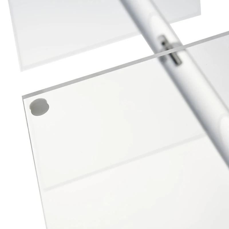 11" Clear Square 3-Tier Acrylic Treat Stand by Celebrate It™