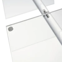 11" Clear Square 3-Tier Acrylic Treat Stand by Celebrate It™