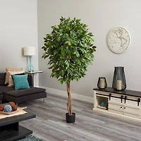 6.5ft. Potted Ficus Artificial Tree