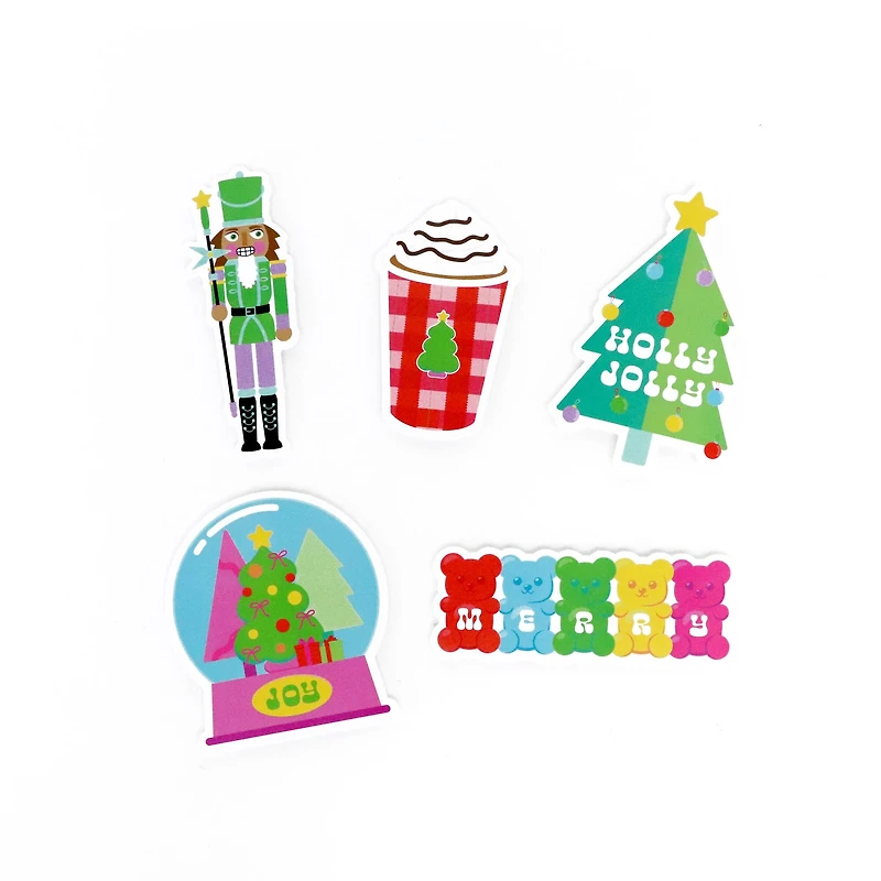 Merry Xmas Vinyl Die-Cut Stickers by Recollections™