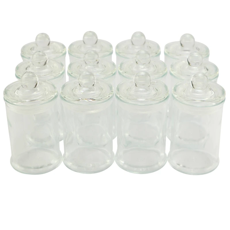 6 Packs: 12 ct. (72 total) Mini Glass Jars with Lids by Celebrate It™