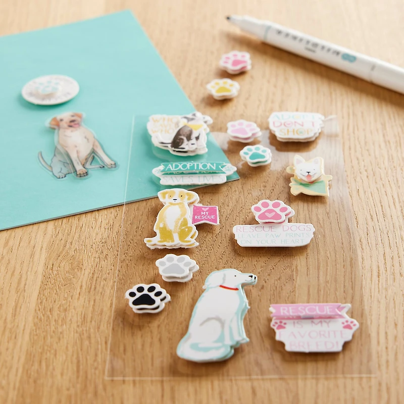 Dog Adoption Stickers by Recollections™