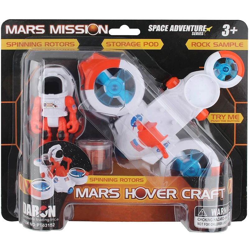 Daron NASA Mars Mission Mars Hover Craft Playset