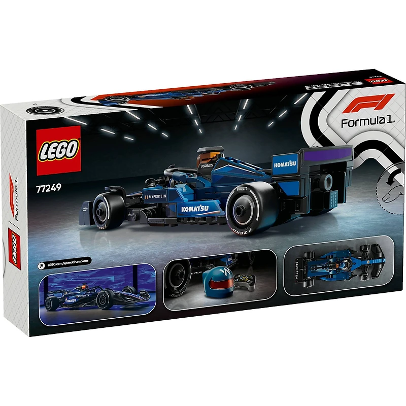 LEGO® Speed Champions Williams Racing FW46 F1® Race Car Vehicle Set 77249
