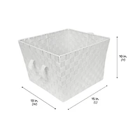 Simplify Large Woven Storage Bin