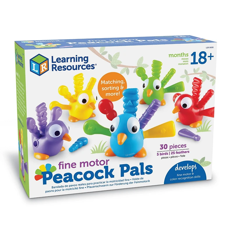 Learning Resources Fine Motor Peacock Pals
