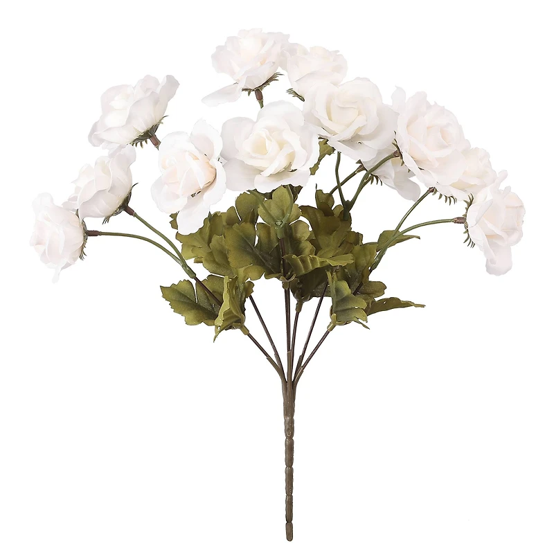 13" White Rose Bush by Ashland®