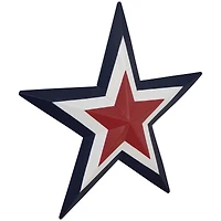 15" Americana Star Metal Wall Decoration