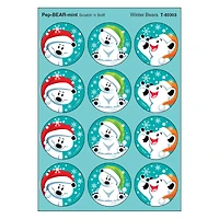 Trend Enterprises® Winter Bears Stinky Stickers®, 6 Packs of 48