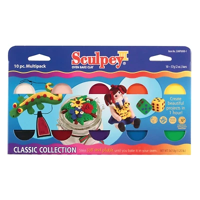 Sculpey III® Oven Bake Clay Basics Set