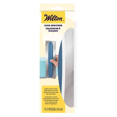 Wilton® Stainless Steel Buttercream Icing Smoother