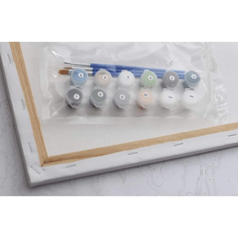 Crafting Spark Morning in Venice Painting by Numbers Kit