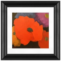 Timeless Frames® December Zinnias I Framed Wall Décor