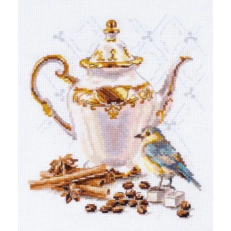 Alisa Coffee Connoisseur Cross Stitch Kit