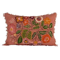 Hello Honey® 24" x 16" Floral Whisper Lumbar Pillow