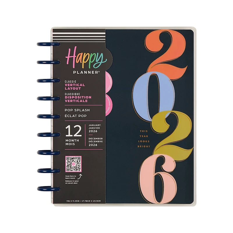 The Classic Happy Planner® Pop Splash