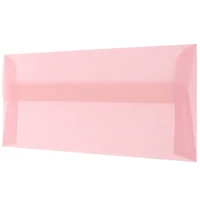 JAM Paper 4.125" x 9.5" Business Translucent Vellum Envelopes