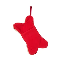 Glitzhome® 12.5" Bone Hooked Stocking