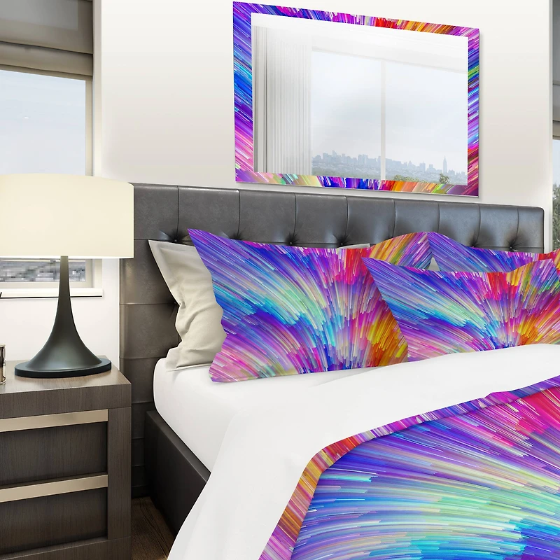 Designart 'Synergies of Painter Palette' Modern & Contemporary Bedding Set