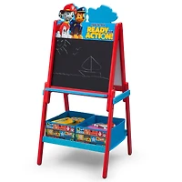 Nick Jr. PAW Patrol Wooden Double Sided Easel With Storage 