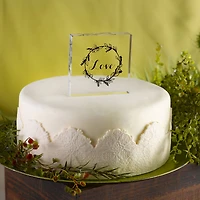 Hortense B. Hewitt Co. Rustic Wreath Cake Top