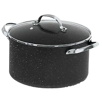 THE ROCK by Starfrit 6qt. Stockpot & Casserole With Glass Lid & Stainless Steel Handles