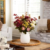 25" Mixed Flower Arrangement in Ceramic Vase