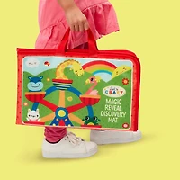Bright Stripes Let's Craft Busy Village Magic Reveal Discovery Mat