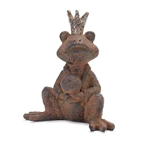 Royal Sitting Frog Figurine Set