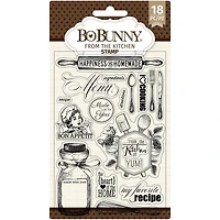 BoBunny® From The Kitchen Clear Stamps