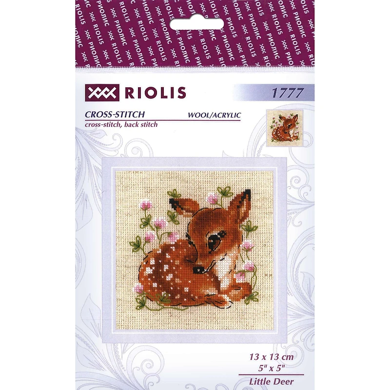 RIOLIS Little Deer Cross Stitch Kit