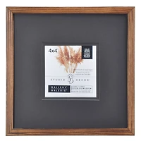 Gallery Dark Wood Frame with Mat by Studio Décor