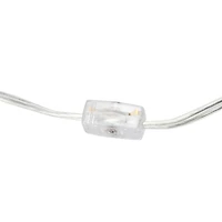 Hello Honey® 20" Cream Glass Table Lamp with Linen Shade