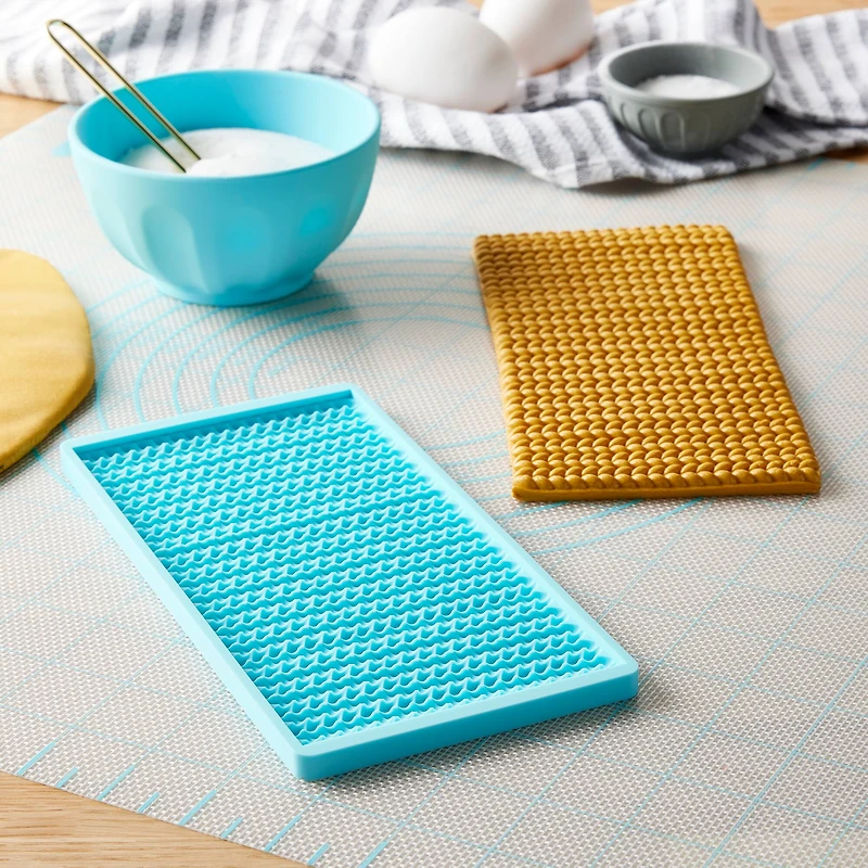 6 Pack: Knit Silicone Fondant Mold by Celebrate It®