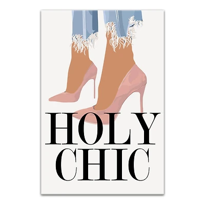 Holy Chic Canvas Wall Art