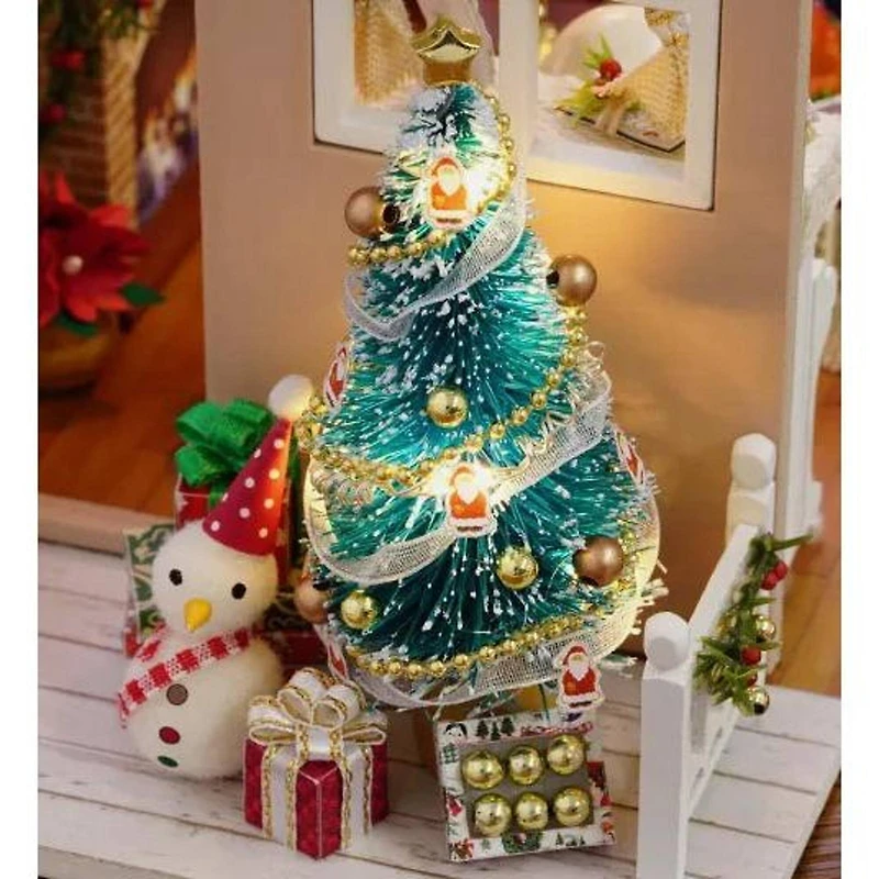 Wizardi Miniature Roombox Hut Dollhouse Kit