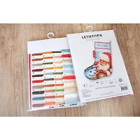 Letistitch Christmas Stocking Counted Cross Stitch Kit