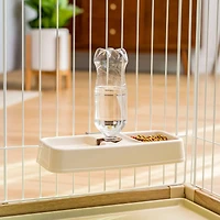 Iris® Beige Pet Crate Water Feeder