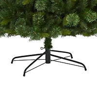 8ft. Pre-Lit Aberdeen Spruce Artificial Christmas Tree, Clear LED Lights