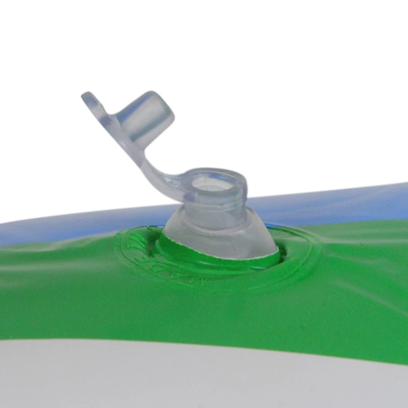 Swim Central 3ft. White & Blue Inflatable Dancing Dolphin Poolside Bop Bag