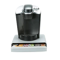 Mind Reader Gray Single Serve Coffee Station & Pod Capsule Storage