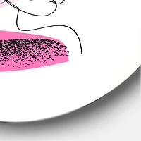 Designart - One Line Portrait of Afro American Women I