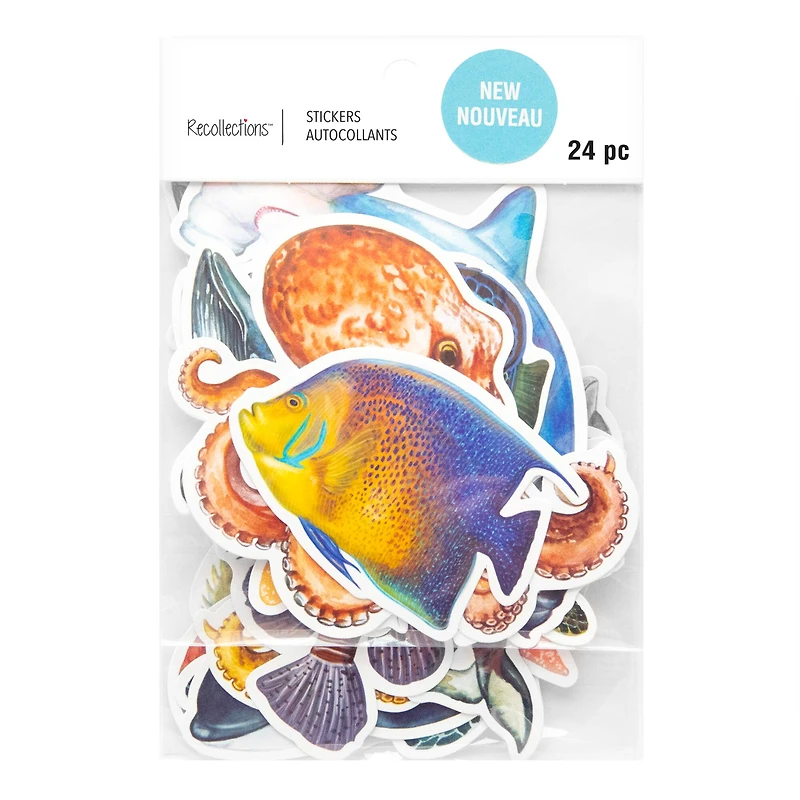 Sealife Die Cut Stickers by Recollections™