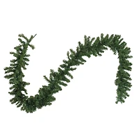 9ft. Pre-Lit LED Artificial Canadian Pine Garland